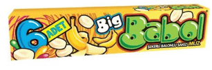 Big Babol Stick Banana Gum 25 gr