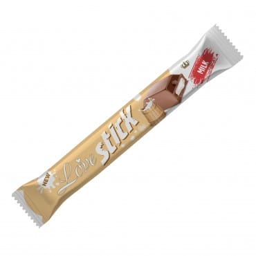 Çağla Love Sitck Milky Compound Chocolate Filled With Milk Cream 25 gr 