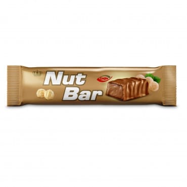 Çağla Nutbar Milky Compound Chocolate Filled With Hazelnut Flavored Cream 8 gr 