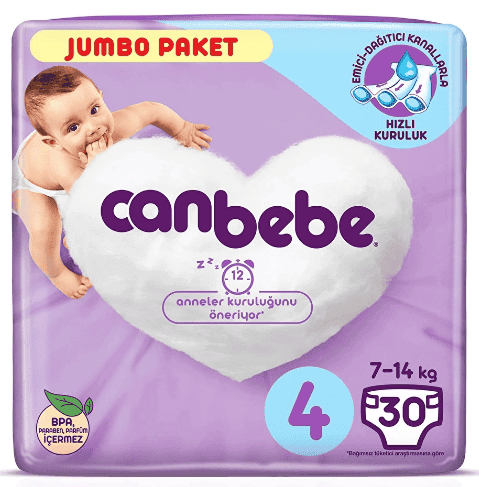 Canbebe Jumbo Package No 4 30 pc 