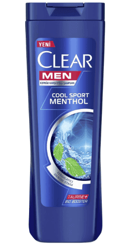 Clear Men Cool Sport Menthol Shampoo 350 ml