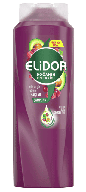 Elidor Avocado And Grape Seed Extract Shampoo 650 ml