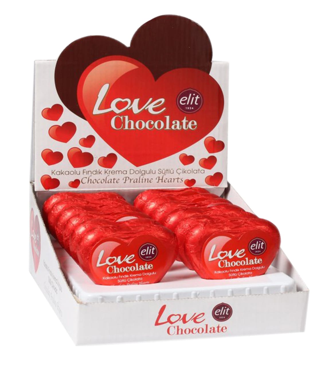 Elit Çikolata Elit Love Chocolate (Heart) 21 grX12 
