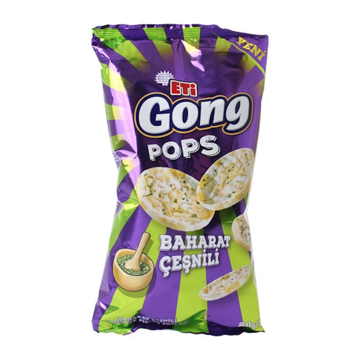 Eti Gong Pops Spicy Flavor 80 gr 