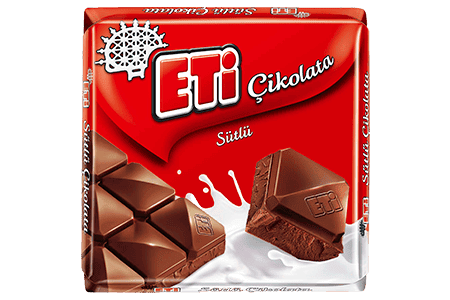 Eti Milk Chocolate 80 gr 