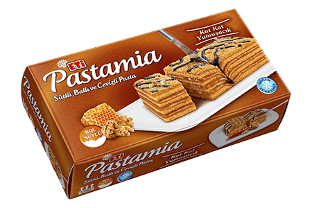 Eti Pastamia Milk Honey Walnut Cake 200 gr 