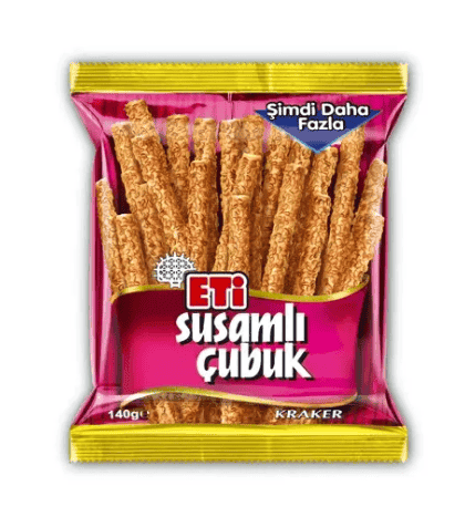 Eti Sesame Sticks Cracker 140 gr 