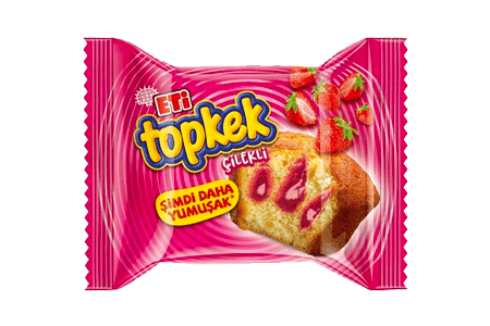 Eti Topkek Cake With Strawberry 35 gr 