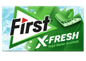 First Chewing Gum X Fresh Green Mint 27 gr 