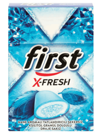 First X Fresh Fliptop Mint Gum 20 gr