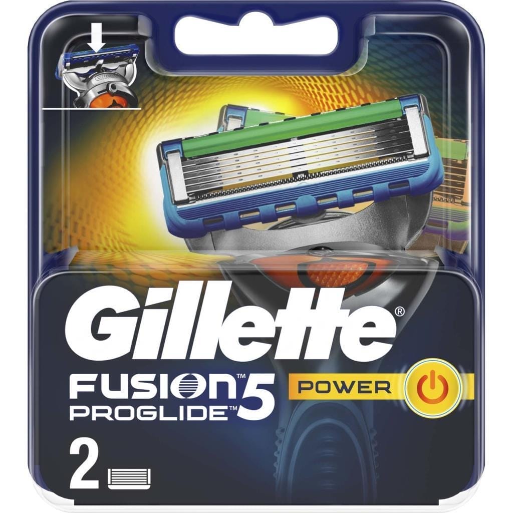 Gillette Fusion Proglide Power Blades 2 pc