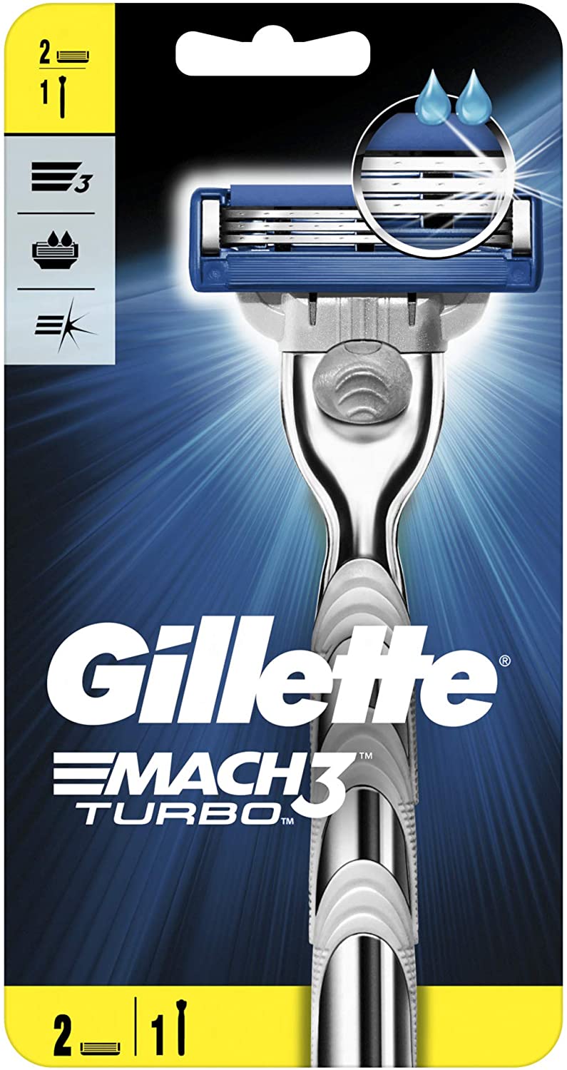 Gillette Mach3 Turbo 2 Up 1 pc 