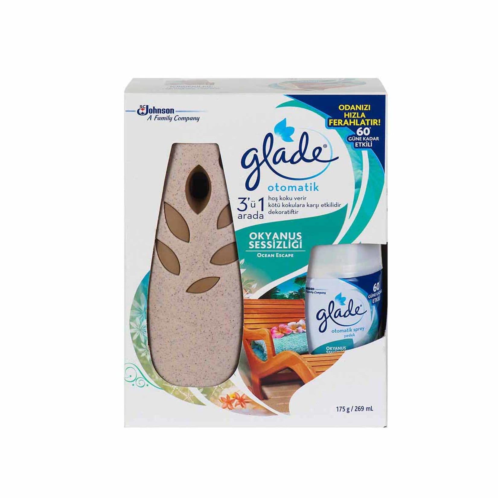 Glade Automatic System Ocean Silience+ 1 Refill 269 ml 
