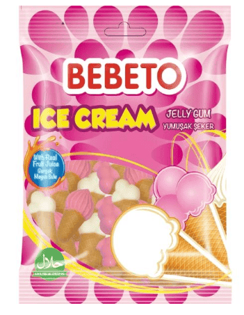Kervan Gıda Bebeto Ice Cream 80 gr