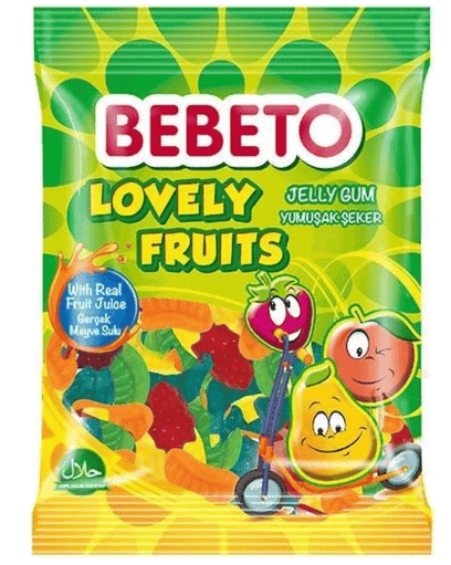 Kervan Gıda Bebeto Lovely Fruits 80 gr