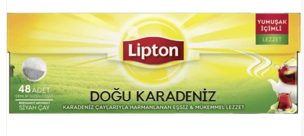 Lipton Doğu Karadeniz Tea Bags 48 pcs