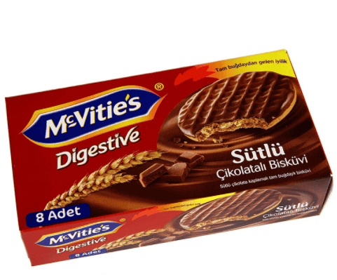 Mc Vitie's Milk Chocolate Biscuit 102 gr 
