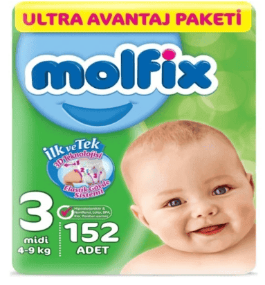 Molfix Ultra Advantage Packet No 3 152 pc 