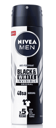 Nivea Men Deodorant B&w Original Spray 150 ml 