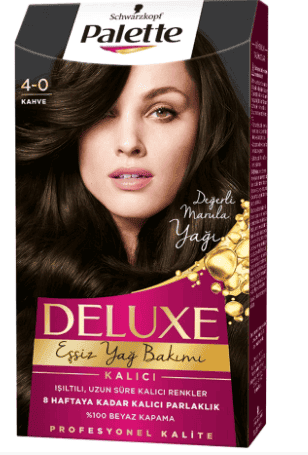 Palette Deluxe Hair Dye Brown 4-0 1 pcs