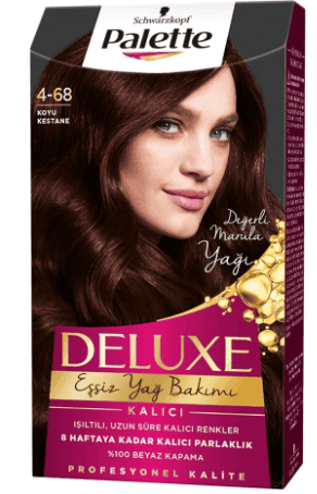 Palette Deluxe Hair Dye Dark Chestnut 4-68 1 pcs