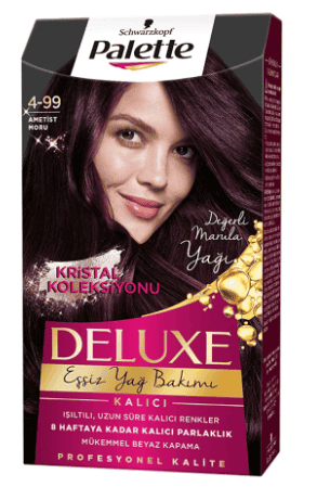 Palette Deluxe Hair Dye Eggplant Purple 4-99 1 pcs 