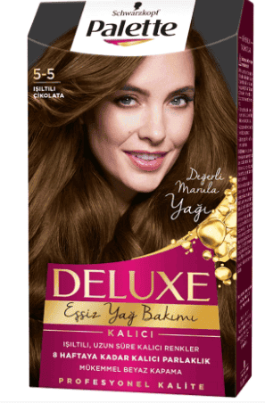 Palette Deluxe Hair Dye Luminous Chocolate 5-5 1 pcs