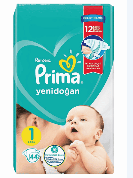 Pampers Prima Newborn 44 pc 