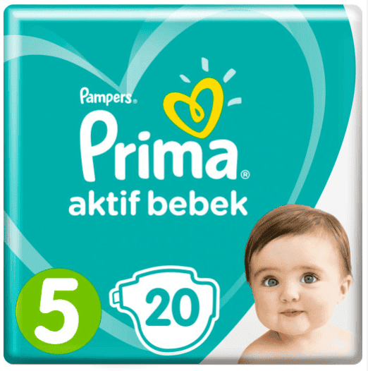 Pampers Prima No5 20 pc 