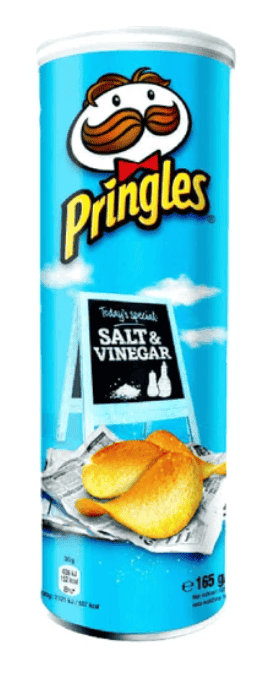 Pringles Potato Chips Salt&vinegar 165 gr 