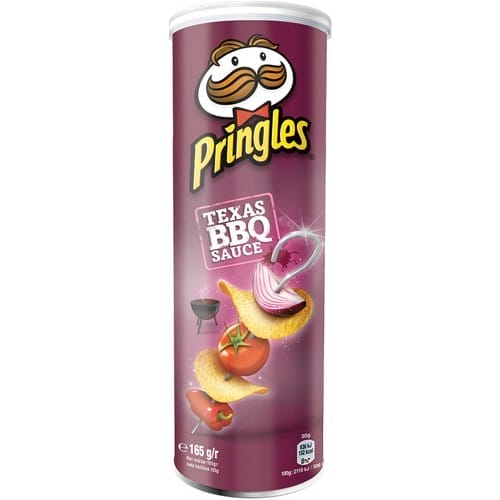 Pringles Potato Chips Texas Barbecue 165 gr 