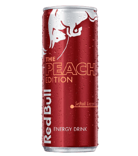 Redbull Enerji İçeceği Peach Edition Şeftali Lezzeti 250 Ml