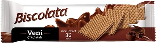 Şölen Biscolata Veni Çikolata Kremalı Gofret 110 Gr