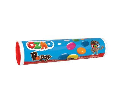 Şölen Ozmo Popsy Colored Sugar Coated Milk Dragee 24 gr 