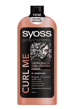 Syoss Curl Me Shampoo For Wavy And Curly Hair 550 ml