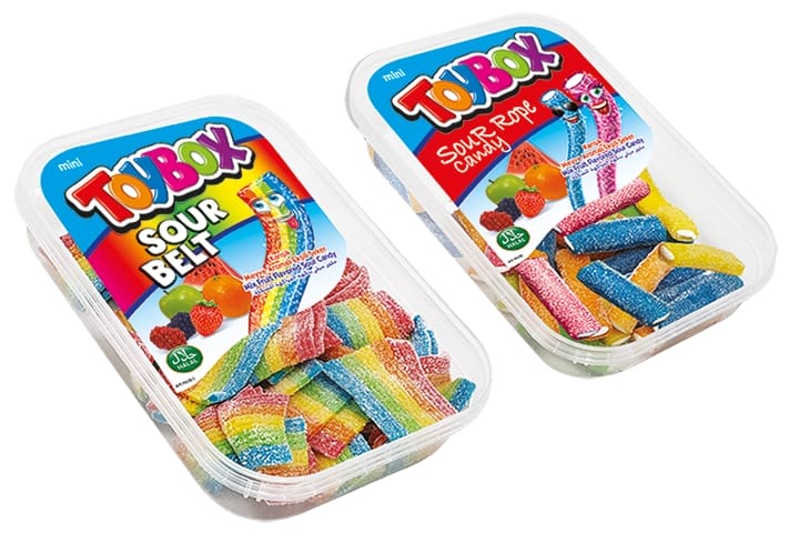 Toybox Soft Candy Sour Belt 250 gr 