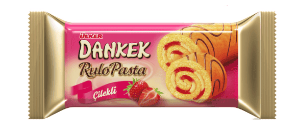 Ülker Dankek Roll Cake Strawberry 235 gr