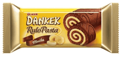 Ülker Dankek Roll Cake With Banana 235 gr