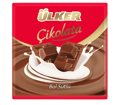 Ülker Milk Square Chocolate 60 gr