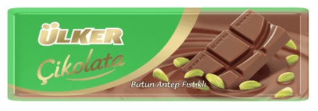 Ülker Pistachio Baton Chocolate 30 gr