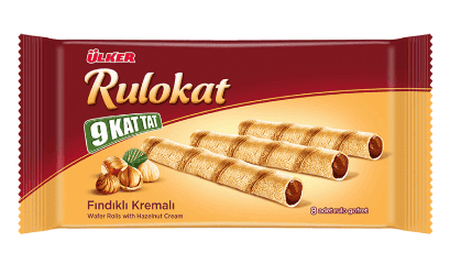 Ülker Rulokat With Hazelnut Cream 42 gr