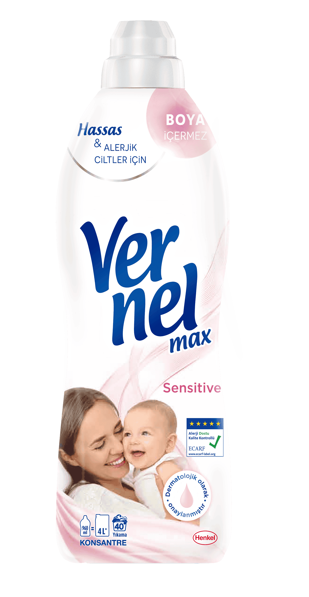 Vernel Max Sensitive 960 ml 