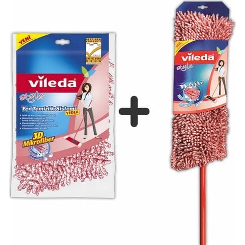 Vileda Style Clean System (Flat Mop) 1 pc 